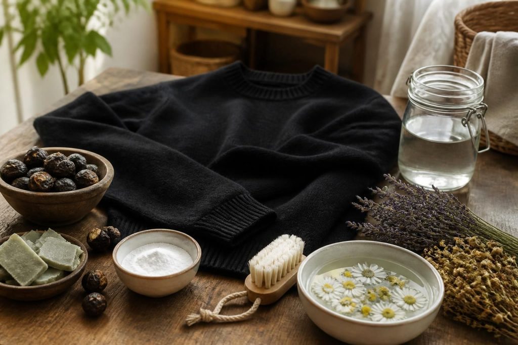 découvrez 10 recettes de grand-mère efficaces pour entretenir et raviver vos vêtements noirs, alliant tradition et mode durable pour un style éco-responsable.