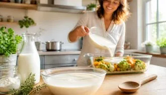 découvrez comment préparer une sauce béchamel sans beurre, une alternative saine et légère pour enrichir vos plats quotidiens tout en conservant la douceur et l'onctuosité de la recette traditionnelle.