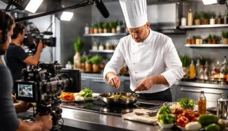 découvrez nos conseils et astuces pour devenir un chef cuisinier célèbre à la télévision et réussir dans le monde de la cuisine médiatisée.