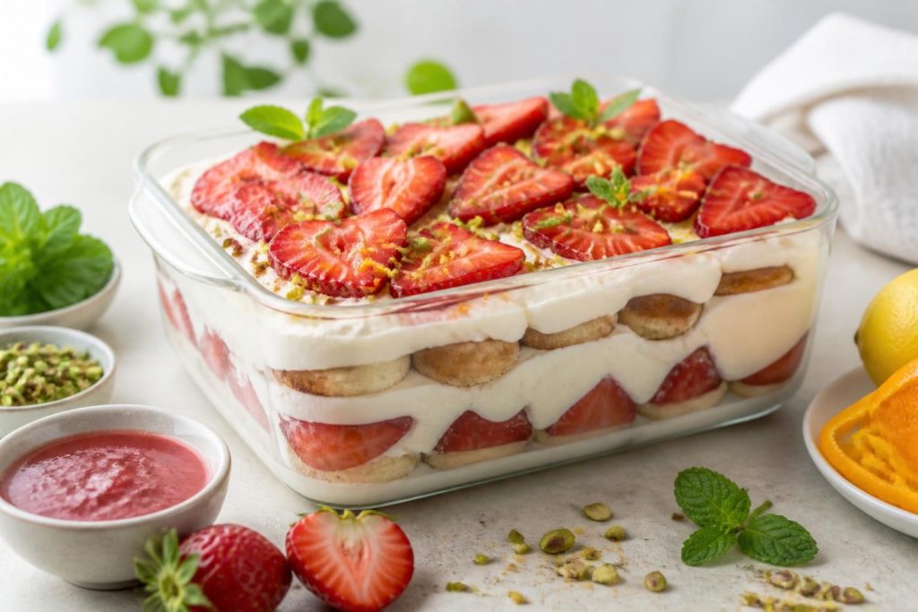 découvrez comment personnaliser votre tiramisu léger aux fraises pour lui donner un goût unique et savoureux, grâce à nos astuces simples et délicieuses.
