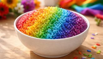 découvrez pride rice, le riz arc-en-ciel qui célèbre la diversité et l'inclusion. un symbole coloré et savoureux à déguster pour soutenir la fierté et la diversité.
