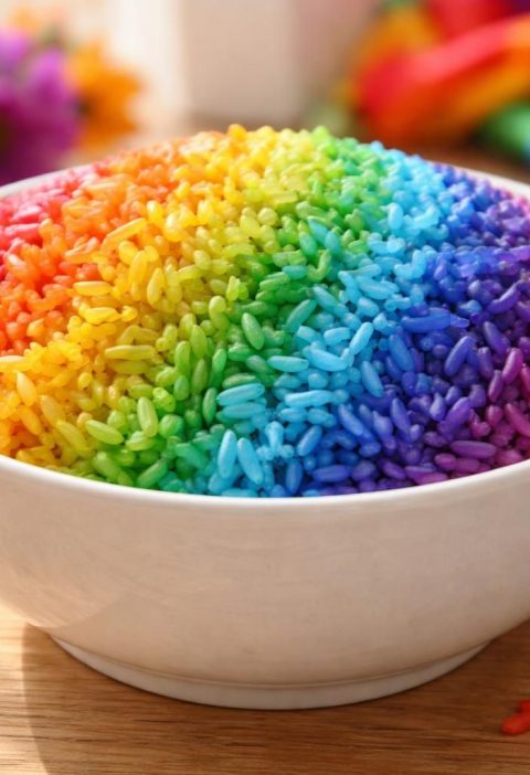 découvrez pride rice, le riz arc-en-ciel qui célèbre la diversité et l'inclusion. un symbole coloré et savoureux à déguster pour soutenir la fierté et la diversité.