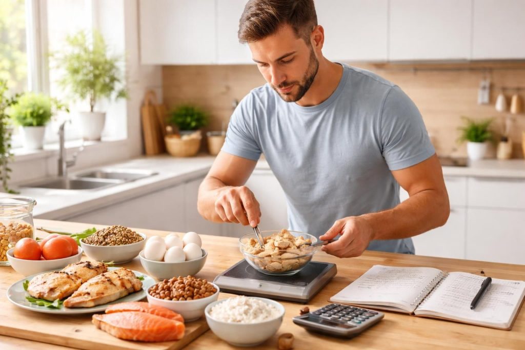 découvrez les recommandations des experts en nutrition pour le calcul quotidien des protéines nécessaires chez l'homme afin d'optimiser santé et performance.