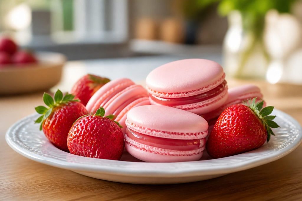 découvrez pourquoi les macarons à la fraise séduisent tous les palais grâce à leur douceur fruitée et leur texture délicate, alliant gourmandise et fraîcheur irrésistibles.