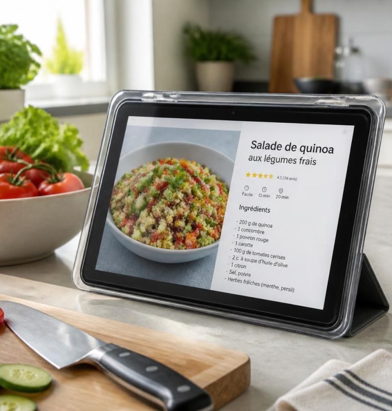 découvrez comment protéger efficacement votre tablette tactile en cuisine tout en conservant une excellente lisibilité pour une utilisation pratique et durable.