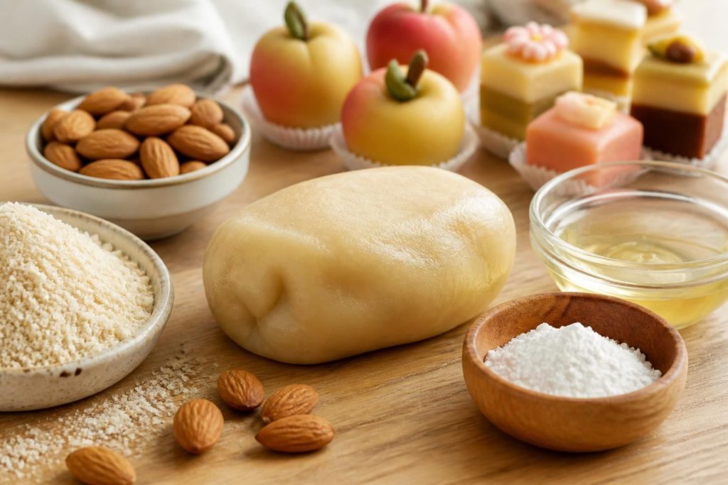 découvrez notre recette facile de pâte d'amande, un ingrédient sucré et gourmand à ajouter à vos pâtisseries pour des créations délicieuses et raffinées.