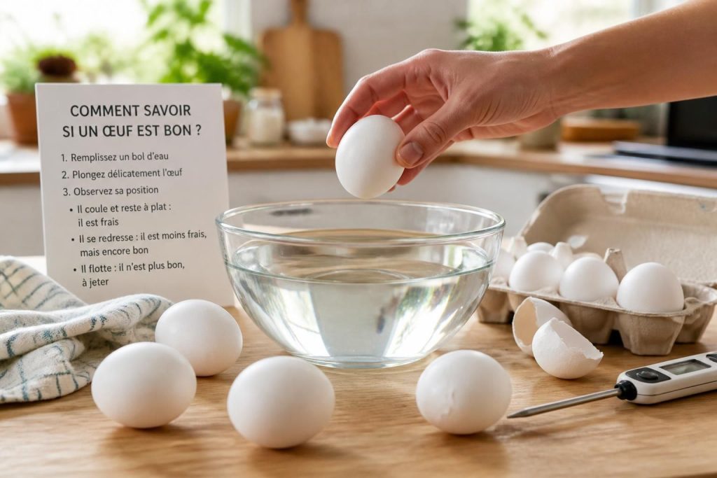 découvrez comment vérifier la fraîcheur d'un œuf facilement grâce à notre guide pratique pour les débutants. astuces simples pour savoir si un œuf est bon à consommer.